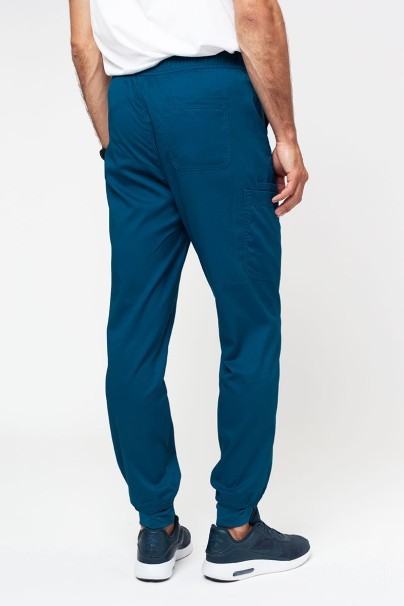 Men's Maevn Matrix scrub jogger trousers caribbean blue-2