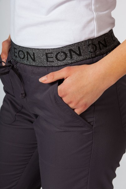 Women's Maevn EON Sporty & Comfy jogger scrub trousers charcoal-6