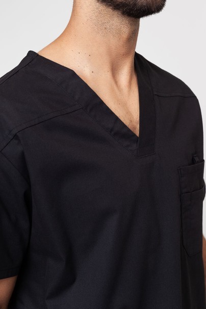 Men's Dickies EDS Signature Men V-neck scrub top black-2