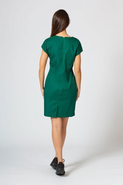 Women's Sunrise Uniforms Elite scrub dress bottle green-2