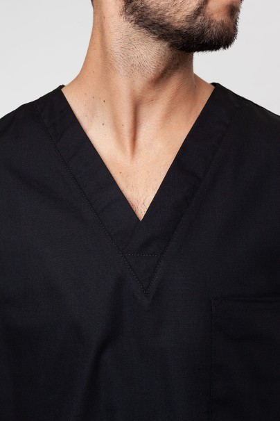 Men’s Cherokee Originals V-neck scrub top black-2