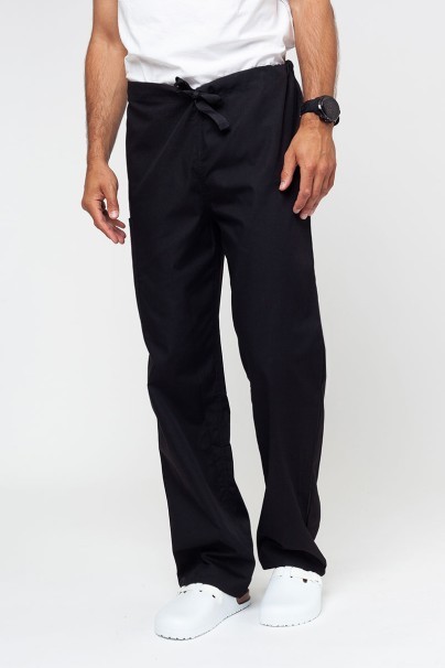 Men's Cherokee Originals scrubs set (4876 top, 4100 trousers) black-7