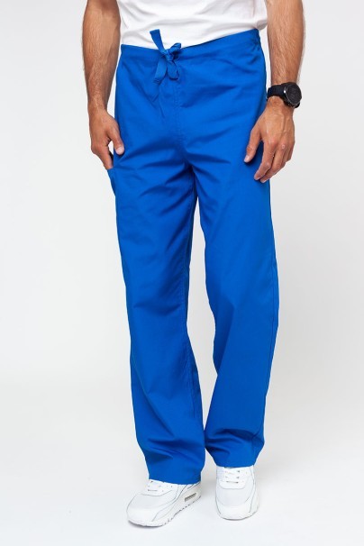 Men's Cherokee Originals scrubs set (4876 top, 4100 trousers) royal blue-7