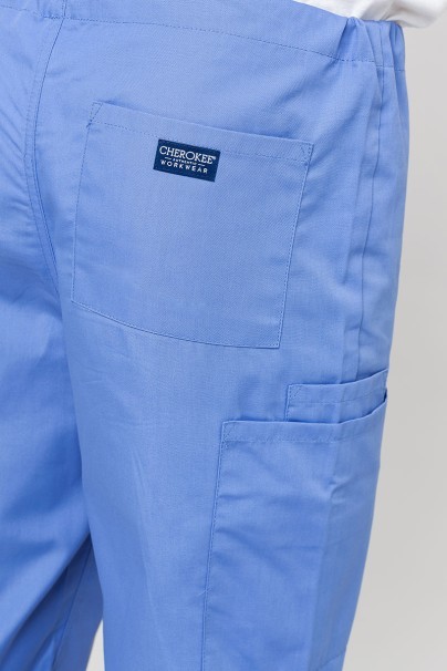 Men’s Cherokee Originals Cargo scrub trousers ceil blue-4