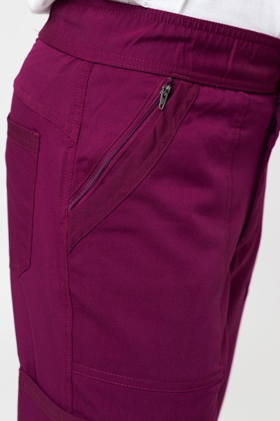 Men's Dickies Balance Mid Rise scrub trousers wine-4