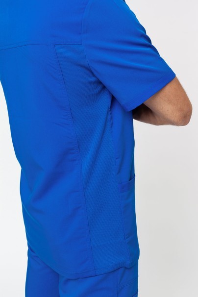 Men's Dickies Balance V-neck scrub top royal blue-4