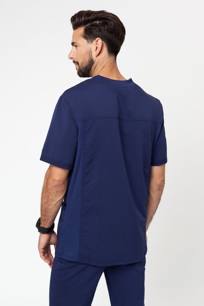 Men's Dickies Balance V-neck scrub top true navy-2