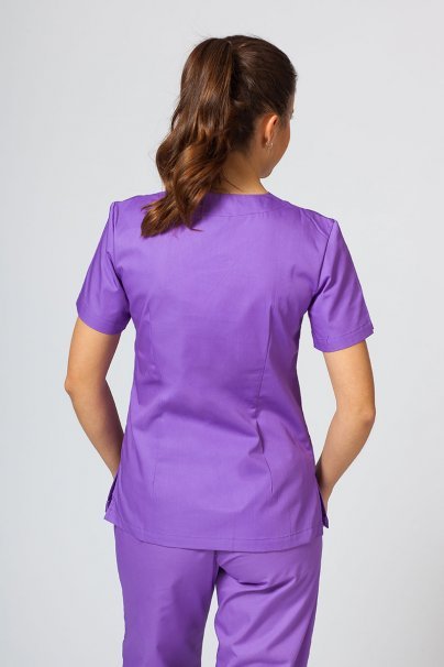 Women's Sunrise Uniforms Basic Light scrub top violet-2