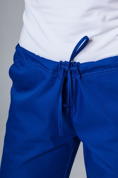 Women’s Sunrise Uniforms Basic Classic scrubs set (Light top, Regular trousers) galaxy blue-7