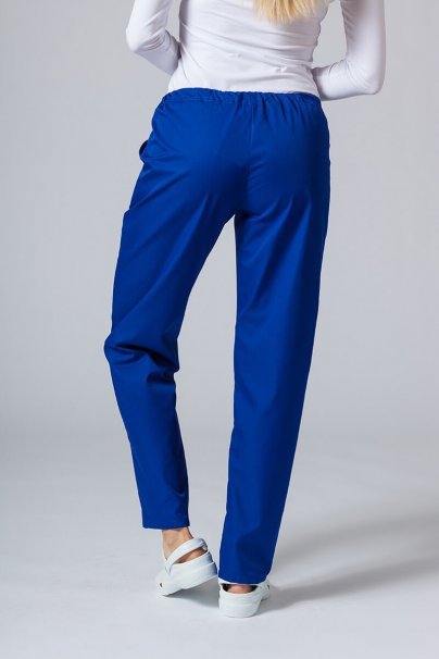 Women’s Sunrise Uniforms Basic Classic scrubs set (Light top, Regular trousers) galaxy blue-6