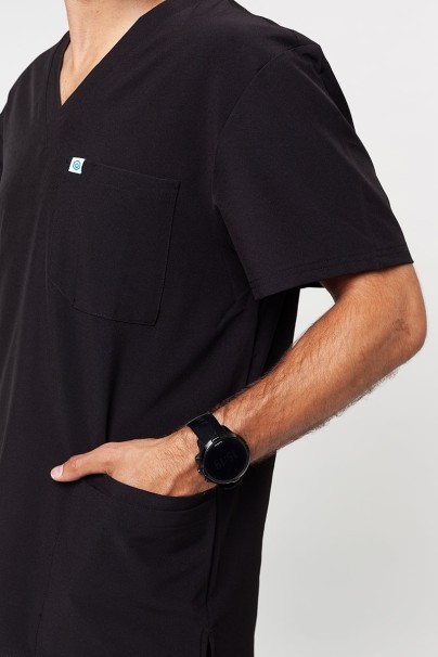 Men's Uniforms World 309TS™ Louis scrub top black-2