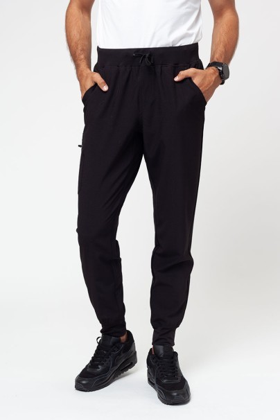 Men’s Uniforms World 309TS™ Louis scrubs set black-7