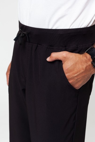 Men's Uniforms World 309TS™ Louis scrub trousers black-3
