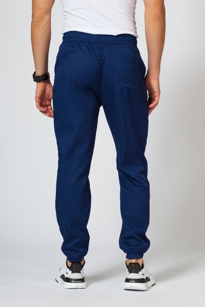 Men's Maevn Matrix scrub jogger trousers true navy-3