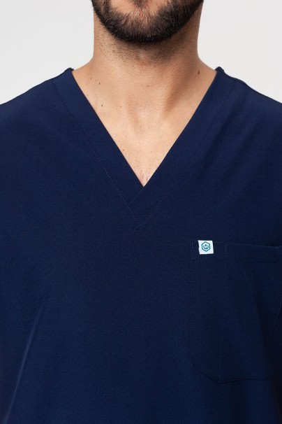 Men's Uniforms World 309TS™ Louis scrub top true navy-3