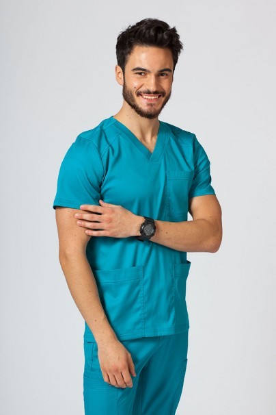 Men’s Maevn Matrix Classic scrubs set teal blue-4