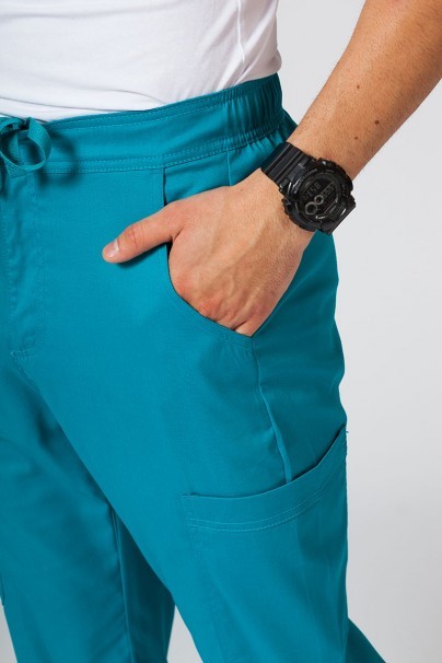 Men's Maevn Matrix Classic scrub trousers teal blue-6