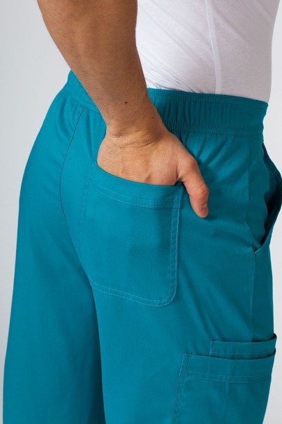 Men's Maevn Matrix Classic scrub trousers teal blue-5
