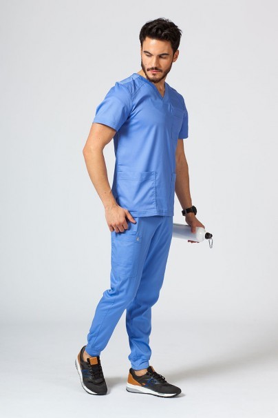 Men’s Maevn Matrix Jogger scrubs set classic blue-4