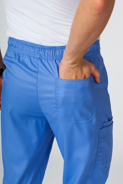 Men's Maevn Matrix scrub jogger trousers ceil blue-5
