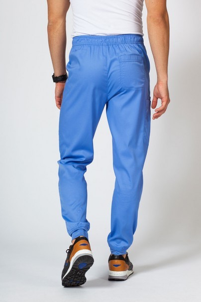 Men's Maevn Matrix scrub jogger trousers ceil blue-2