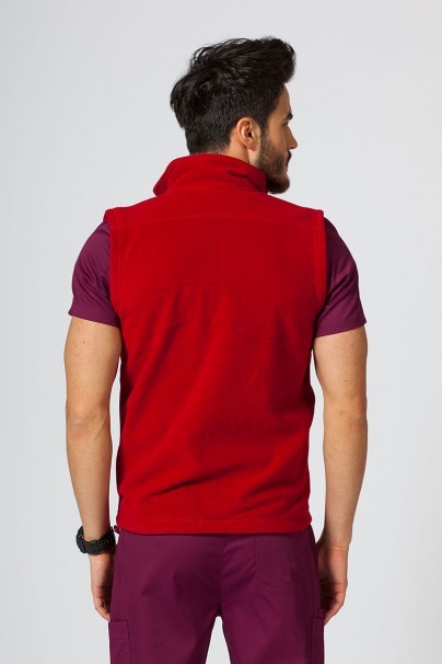 Men’s Malfini Fleece vest marlboro red-2