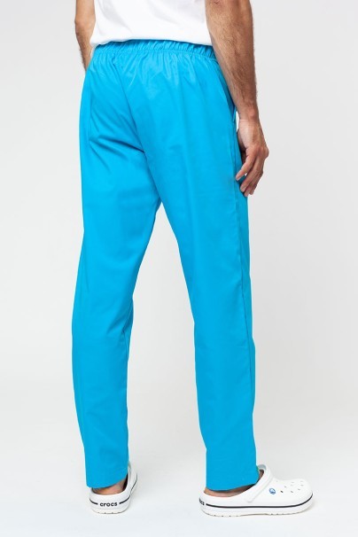 Men’s Sunrise Uniforms Basic Classic scrubs set (Standard top, Regular trousers) turquise-8