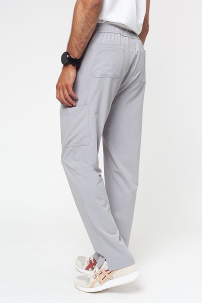 Men’s Adar Uniforms Slim Leg Cargo trousers silver gray-2