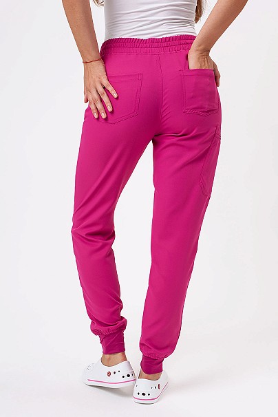 Women’s Sunrise Lite Fit jogger scrub trousers raspberry