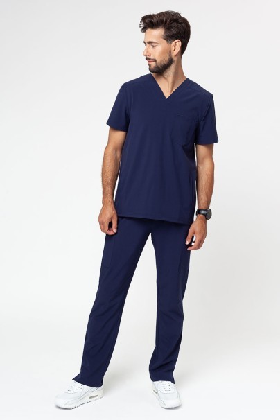 Men’s Adar Modern scrub top navy-5