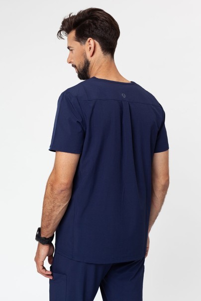 Men’s Adar Modern scrub top navy-2