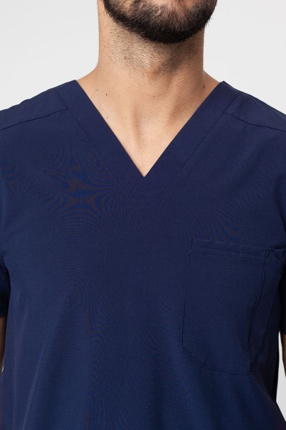 Men’s Adar Modern scrub top navy-2