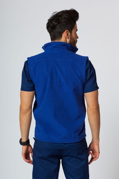Men’s Malfini Fleece vest royal blue-4