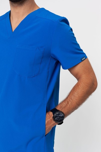 Men’s Adar Modern scrub top royal blue-3