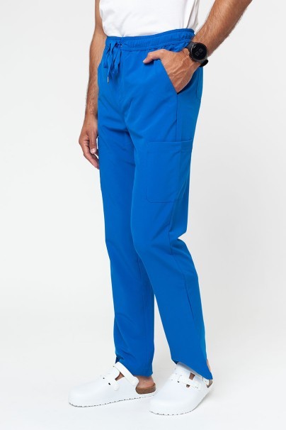 Men’s Adar Uniforms Cargo scrubs set (with Modern top) royal blue-8