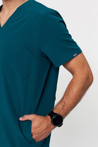 Men’s Adar Modern scrub top dark teal-3