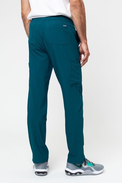 Men’s Adar Uniforms Slim Leg Cargo trousers bottle green-2