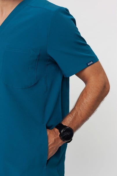 Men’s Adar Modern scrub top caribbean blue-3