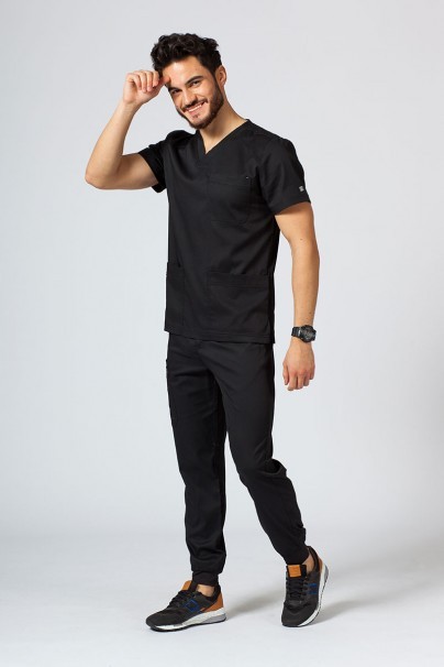 Men's Maevn Matrix scrub jogger trousers black-6