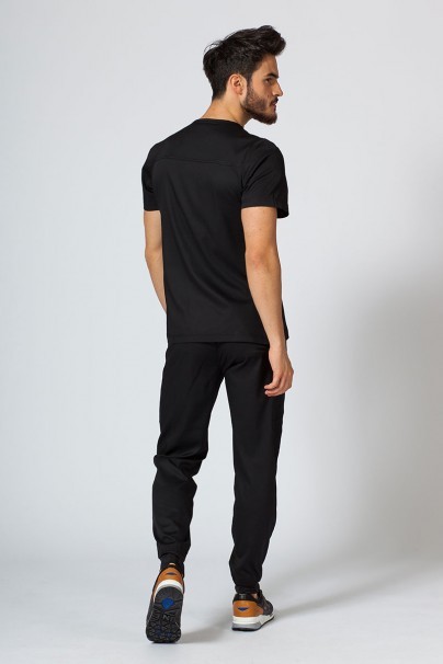 Men's Maevn Matrix scrub jogger trousers black-7