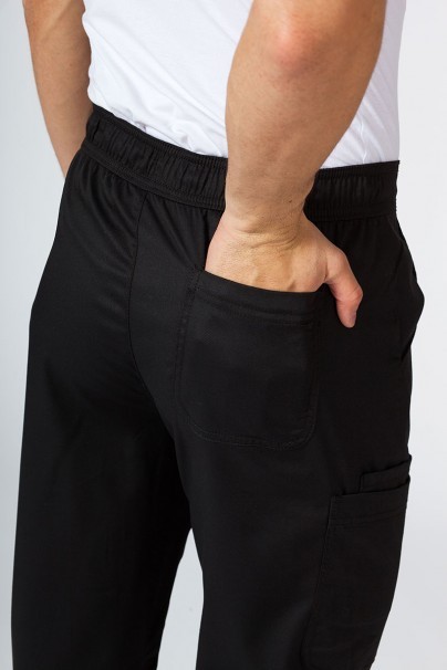 Men's Maevn Matrix scrub jogger trousers black-4