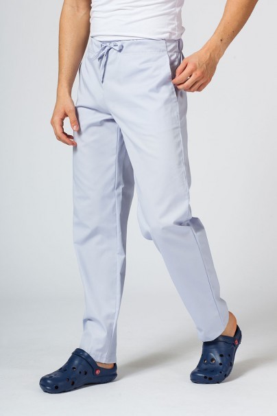 Men’s Sunrise Uniforms Basic Classic scrubs set (Standard top, Regular trousers) quiet grey-6