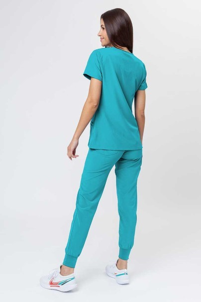 Women's Uniforms World 309TS™ Valiant scrub top teal blue-4