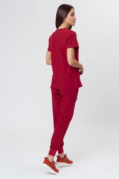 Women's Uniforms World 309TS™ Valiant scrub top burgundy-5