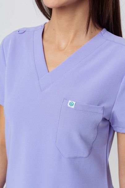 Women's Uniforms World 518GTK™ Phillip On-Shift scrub top lavender-2