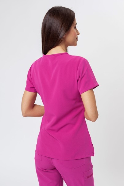 Women's Uniforms World 518GTK™ Avant On-Shift scrub top raspberry-2