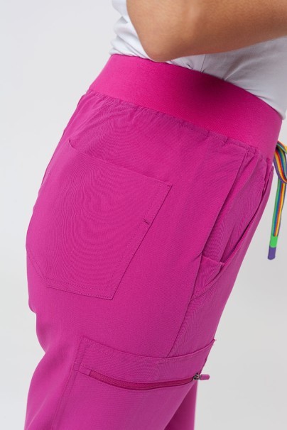 Women's Uniforms World 518GTK™ Avant Phillip On-Shift scrub trousers raspberry-3