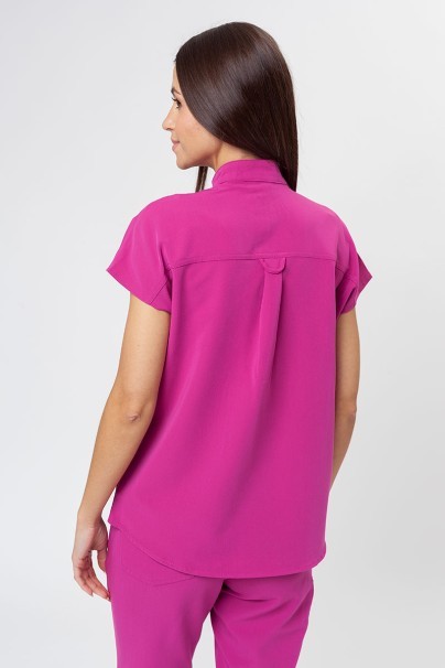 Women's Uniforms World 518GTK™ Avant On-Shift scrub top raspberry-2