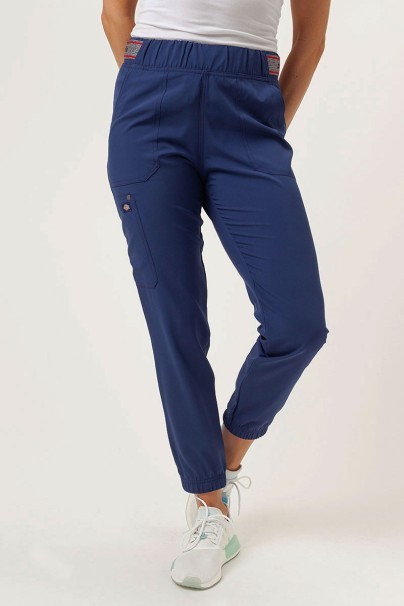 Women's Dickies EDS NXT scrubs set (V-neck top, Jogger trousers) navy-8