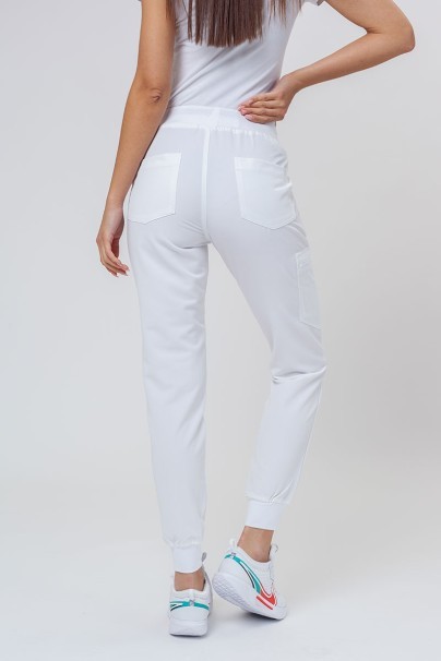 Women's Uniforms World 518GTK™ Avant Phillip scrub trousers white-2
